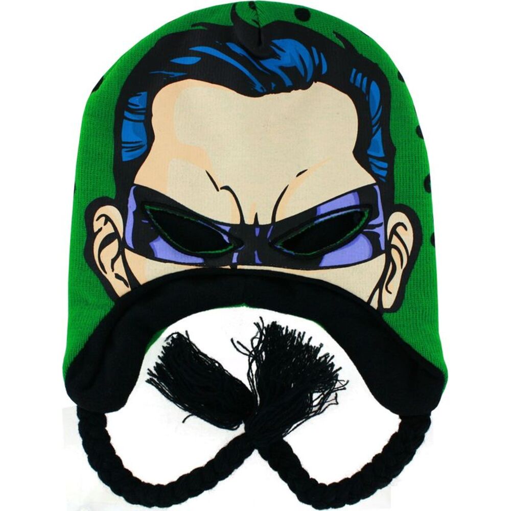 The Riddler Mask Peruvian Knit Hat